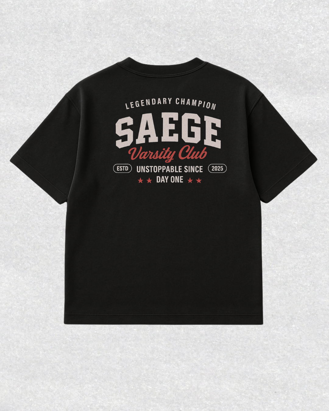 Saege Varsity Club Oversize T-Shirt